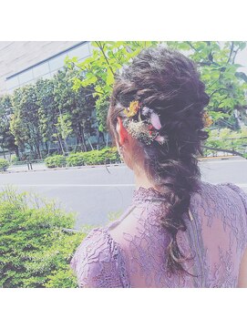 ブラウ ネイル パーティー(Blau Nail Party) お呼ばれ編みおろし