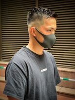 ヒロギンザ 八重洲店(HIRO GINZA)&nbsp;サイドグラデーションシルバーカラーフェードショート