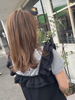 ヘアーエポック(hair epoque)&nbsp;ホワイトミルクティーカラー3Dハイライトベージュカラー