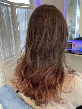 ヘアーディア みどり店(Hair...DiA) アッシュブラウン×ピンクグラデーション