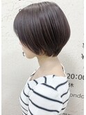 【morio札幌】札幌ショート 大人かわいい丸みショートボブ