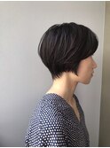 ショートボブ/マッシュショート/縮毛矯正［南青山表参道］
