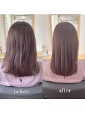 『髪質改善』ストレートエステ（縮毛矯正）（リタッチ可）
