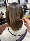 【ハイライトには断然酸性ストレート】