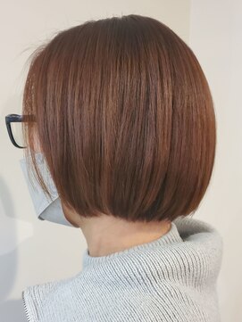 ククル ヘアー(cucule Hair) 京都・西院cuculehair　ナチュラルストレートボブ