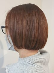 京都・西院cuculehair　ナチュラルストレートボブ