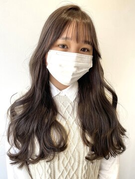 ムク 横浜店(muku) ミルクティーベージュダブルカラーインナーカラーケアブリーチ