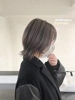 小森谷,前髪,アンブレラカラー,こなれミディ,イメチェンc46