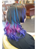 ポタム 東中野(potamu)&nbsp;クラゲヘアにインナーカラー