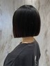 【髪質改善酸性ストレート】カット+縮毛矯正+トリートメント¥26800→　¥16500