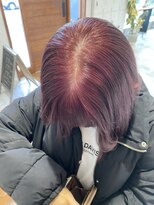 エムサロン 元総社(emusalon)&nbsp;【Yuuka】ピンクラベンダーとぷつっとカット