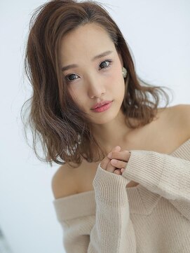 アグ ヘアー キング 富士厚原店(Agu hair king) 大人可愛いモテ度No.1ミディ