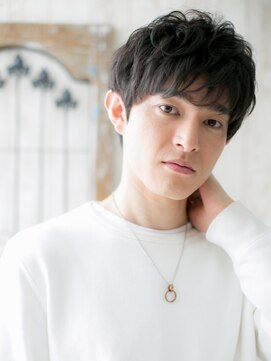 モッズヘアー メン 戸田公園店(mod's hair men) ニュアンスパーマで好感度◎グレージュアッシュヘアe戸田公園