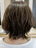 ヘアークリアー 春日部&nbsp;大人可愛いショートパーマスタイル/ゆるふわ/30代40代50代