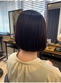 ショートボブ/似合わせカット/ナチュラルストレート