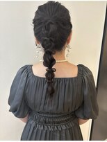 ユーフォリア 青山(Euphoria)&nbsp;【担当きょうこ】お呼ばれヘア/大人可愛い編みおろしアレンジ