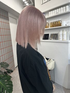 ペレ 渋谷(PELE) 前髪/アンブレラカラー/こなれミディ/イメチェン/ウェーブパーマ