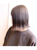 透明感カラー★20代30代ダブルカラーブリーチグレージュアッシュ