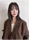 【Look at】20代30代40代地毛風アッシュグレージュ切りっぱなし