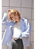 大人可愛い20代30代40代黒髪前下がりショートボブ丸みショート◎
