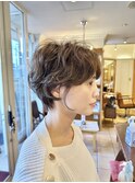 20代30代40代モテ髪ふんわりカールショート抜け感小顔