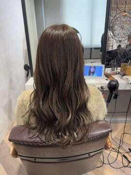 シエル 立川店(CIEL) 【CIEL×久光】シルバーベージュロング