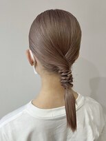 ミスト(mist) 〔mist:Yoko〕編みおろし/ヌーディーベージュ/タイト/大人 #276