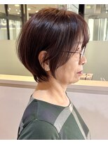 ヨファ ヘアー(YOFA hair)&nbsp;似合わせ　大人ショートボブ