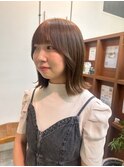 透明感カラー/ワンカラー/brown color