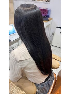 レイラバイアフロート 吉祥寺(Lila by afloat) コリアンブラック/ダークグレージュ/透ける黒髪