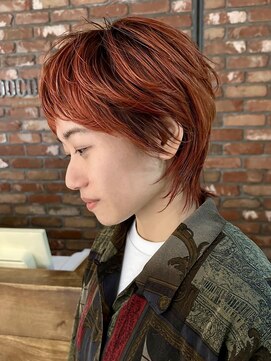 ボコカ(bococa) ショートウルフ ショートマレット オレンジカラー