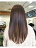 【髪質改善で感動ツヤ髪3か月持続】カット+カラー+髪質改善トリ-トメント上半