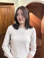 ワンダーヘアーグルーミング(WANDER Hair grooming)&nbsp;ミルクティーベージュ　顔周りカット