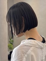 アビー(ABBEY)&nbsp;透け感が可愛い◎顎ラインボブ！