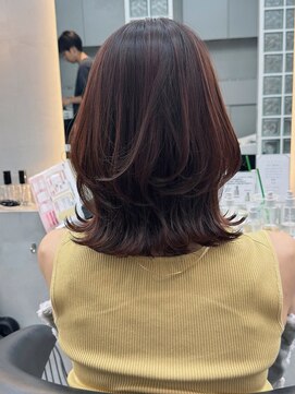 ロンドポレール 北千住(Lond polaire) マロンベージュ/ボブ/前髪/レイヤー/髪質改善/縮毛矯正