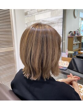 ヘアーアンドメイク ヒューラ 立川店(HAIR&MAKE hurra) ボブレイヤー