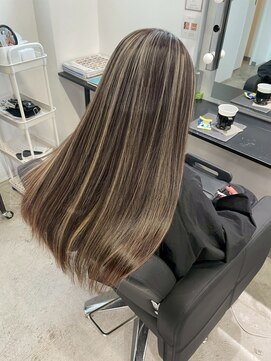 キング 心斎橋店(K!ng) 縮毛矯正髪質改善レイヤーカットトリートメント心斎橋美容室