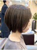 20代30代40代50代ふんわりひし形ショートボブ【池袋/ショート】