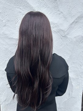 グルグル 妙典店(GULGUL) ピンクブラウン×巻き髪ロングヘア