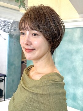 ロンド 銀座(Lond) ●杉浦オリーブグレー/ショート/レイヤー/髪質改善/縮毛矯正12