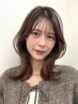 アビー(ABBEY3)&nbsp;ミディアムレイヤーカット外はねボブハイレイヤー髪質改善銀座