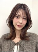 ミディアムレイヤーカット外はねボブハイレイヤー髪質改善銀座