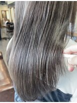 アイフラット 本店(I-FLAT)&nbsp;髪質改善白髪ぼかしハイライト×グレージュ×30代40代50代