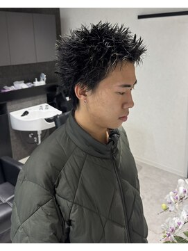 レガシー(REGASEA) スパイキーショート ピンパーマ アクティブショート