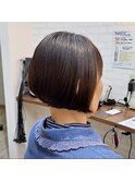 前下がりボブ　ボブ　ショートボブ