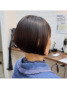 ヘアーサロン カヴィエ(hair salon covie) 前下がりボブ　ボブ　ショートボブ
