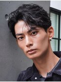 フェザーショートフェザーパーマニュアンスパーマショートヘア