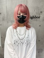 ニューワン バイ ネイバー 立川(Newone by neighbor)&nbsp;ハイトーンウルフカット