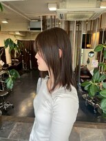 サラジュ 西宮北口店(SARAJU) 透明感グレージュ☆ミディアムレイヤー