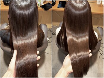 ディティーバイマーシュ(Deity by marshu)の写真/【大人女性専用/髪質改善専門店/東通り】30代40代の方必見！髪質改善のプロが叶えてくれる♪すっぴん髪◎